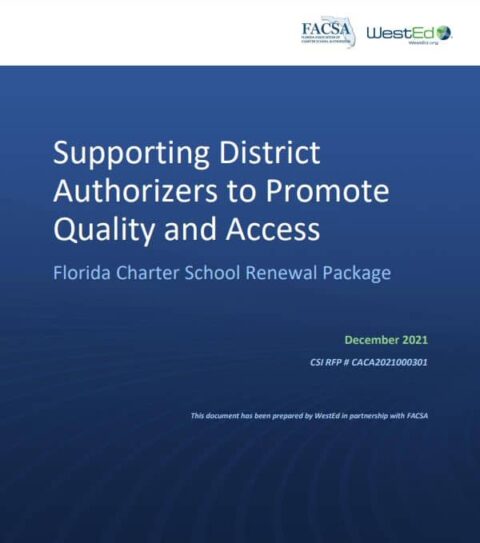 Florida Charter School Renewal Toolkit - CCAP