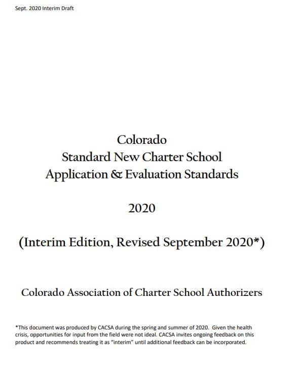 CACSA 2020 Revised Standard Application - CCAP