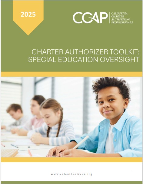 CCAP Toolkit for Authorizers – Special Education in CA Charter Schools