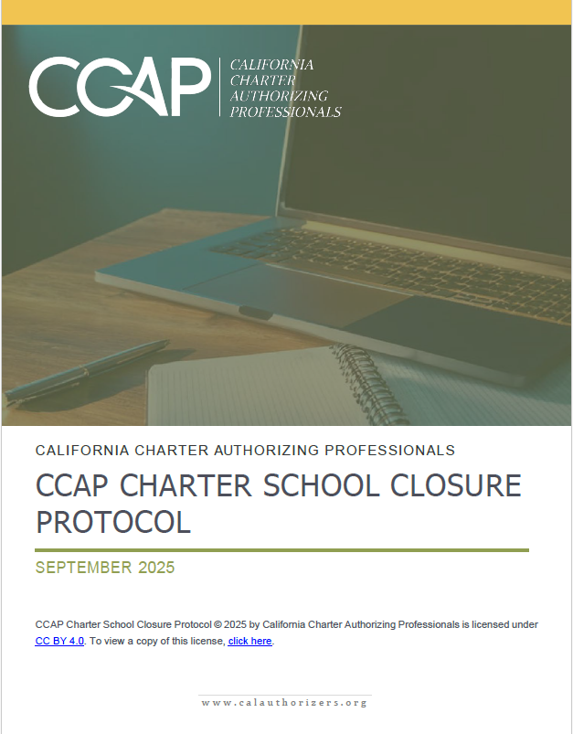 CCAP Charter School Closure Protocol