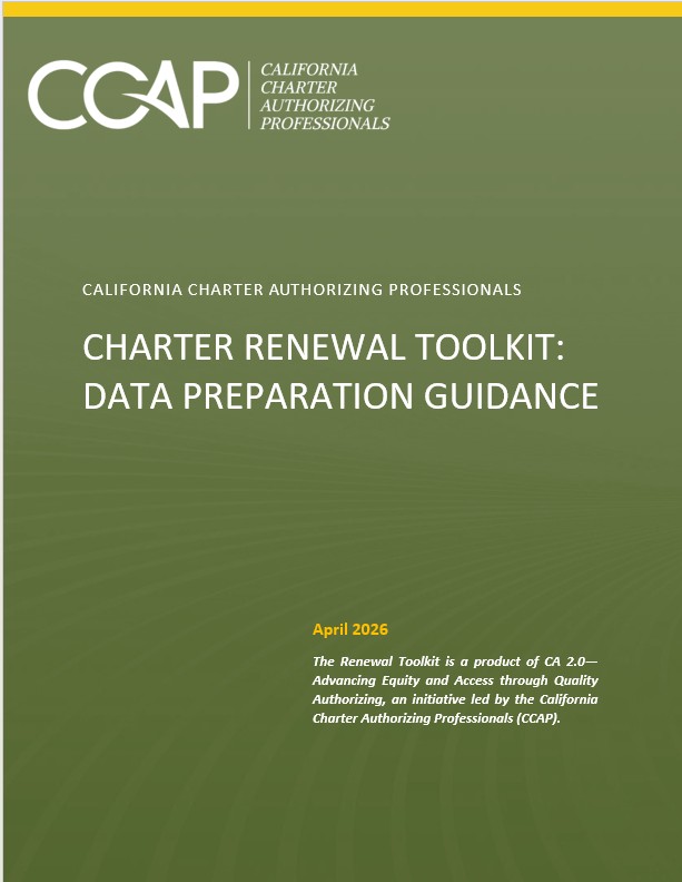 Charter Renewal Toolkit: Data Preparation Guidance