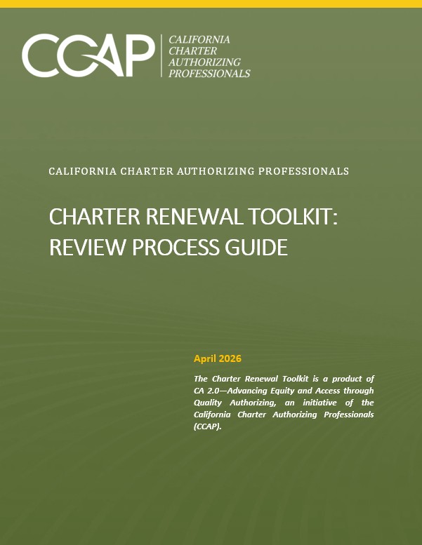 Charter Renewal Toolkit: Review Process Guide