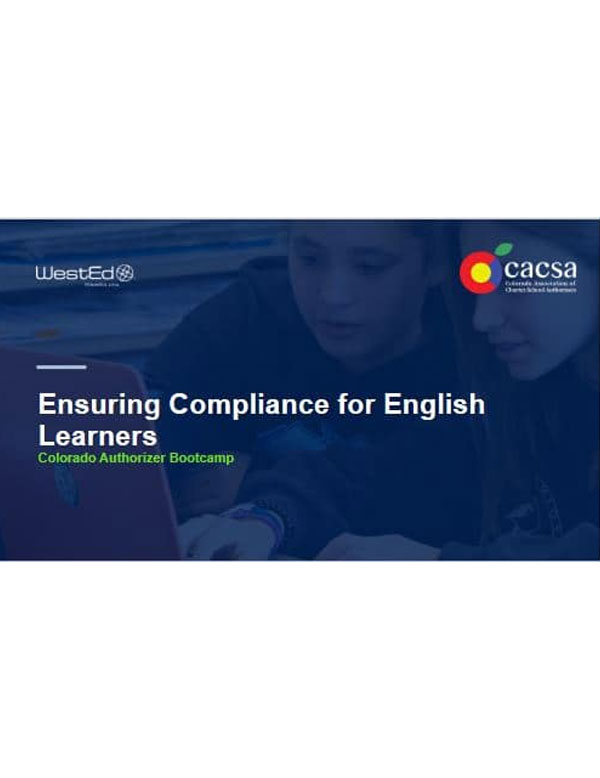 Ensuring Compliance for English Learners (PowerPoint)